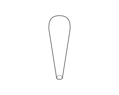 Ideal-tek ESD Diamond Tweezers – Style 60 – Anti-Acid / Anti-Magnetic Stainless Steel – 140mm (5.5″) – Swiss Made