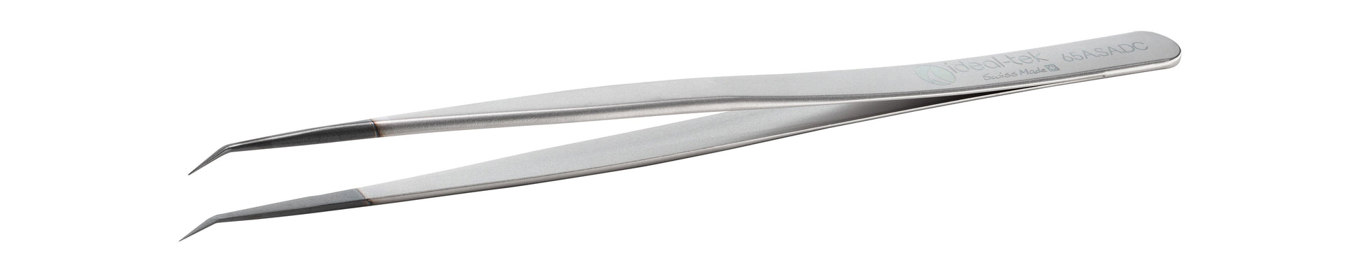 Ideal-tek ESD Diamond Tweezers – Style 60 – Anti-Acid / Anti-Magnetic Stainless Steel – 140mm (5.5″) – Swiss Made