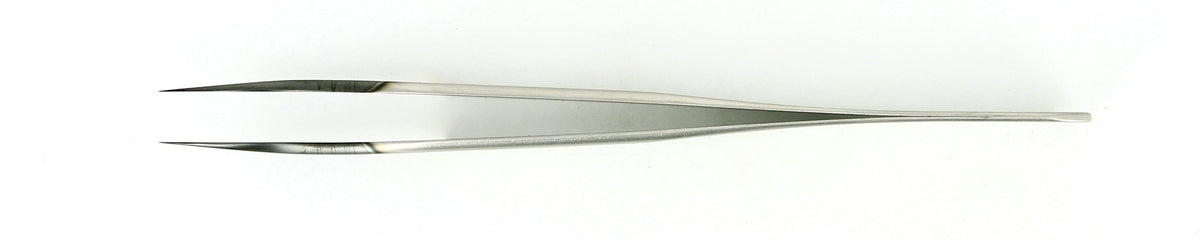 Ideal-tek ESD Diamond Tweezers – Style 7 – Anti-Acid / Anti-Magnetic Stainless Steel – 120mm (4.7″) – Swiss Made