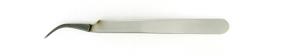 Ideal-tek ESD Diamond Tweezers – Style 7 – Anti-Acid / Anti-Magnetic Stainless Steel – 120mm (4.7″) – Swiss Made