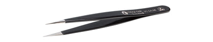 Ideal-tek ESD Epoxy Coated Tweezers – Style 3 – Anti-Acid / Anti-Magnetic Stainless Steel – 110mm (4.3″) – Swiss Made