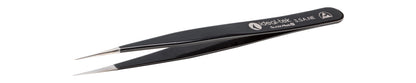 Ideal-tek ESD Epoxy Coated Tweezers – Style 3 – Anti-Acid / Anti-Magnetic Stainless Steel – 120mm (4.7″) – Swiss Made