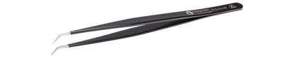 Ideal-tek ESD Epoxy Coated Tweezers – Style 775 – Anti-Acid / Anti-Magnetic Stainless Steel – 155mm (6.1″) – Swiss Made