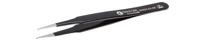 Ideal-tek ESD Epoxy Coated Tweezers – Style SM109 – Anti-Acid / Anti-Magnetic Stainless Steel – 120mm (4.7″) – Swiss Made