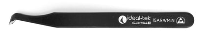 Ideal-tek ESD Epoxy Cutting tweezers – Style 15ARW – Carbon steel – 115mm (4.5″) – Swiss Made