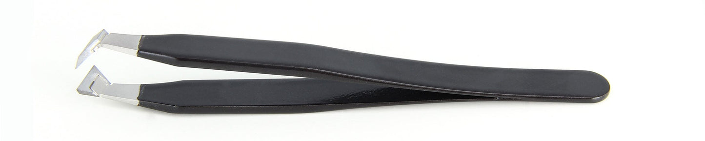 Ideal-tek ESD Epoxy Tweezers – Style 15AGHM – Anti-Magnetic Stainless Steel – Tungsten Tips – 115m-4.5″ – Swiss Made