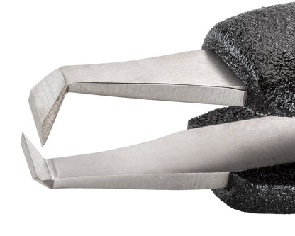 Ideal-tek ESD Foam Cutting Tweezers – Style 15AGW – Carbon Steel – 120mm (4.7″) – Swiss Made