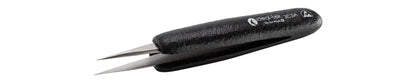 Ideal-tek ESD Foam Tweezers – Style 3 – Anti-Acid / Anti-Magnetic Stainless Steel – 115mm (4.5″) – Swiss Made