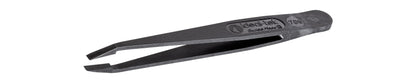Ideal-tek ESD Full Plastic tweezers – Style 709 – Carbon Fiber – 115mm (4.5″) – Swiss Made