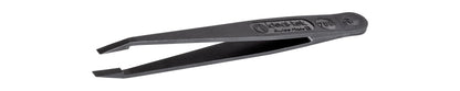 Ideal-tek ESD Full Plastic tweezers – Style 709 – PVDF plastic – 115mm (4.5″) – Swiss Made