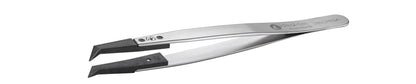 Ideal-tek ESD Plastic Tip Tweezers – Style 246 – PEEK Tips A246CP – 125mm (4.9″) – Swiss Made