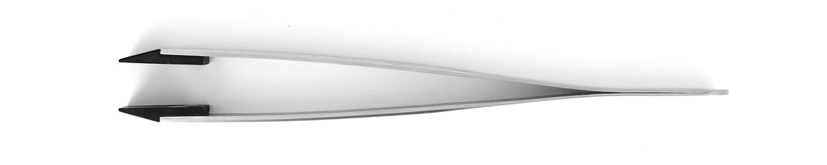 Ideal-tek ESD Plastic Tip Tweezers – Style 248 – Carbon Fiber Tips – 130mm (5.1″) – Swiss Made