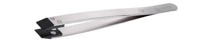 Ideal-tek ESD Plastic Tip Tweezers – Style 248 – Carbon Fiber Tips – 130mm (5.1″) – Swiss Made