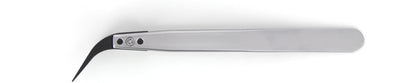 Ideal-tek ESD Plastic Tip Tweezers – Style 277 – Carbon Fiber Tips A277CF – 120mm (4.7″) – Swiss Made