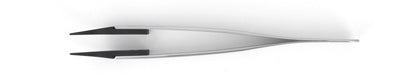 Ideal-tek ESD Plastic Tip Tweezers – Style 277 – Carbon Fiber Tips A277CF – 120mm (4.7″) – Swiss Made