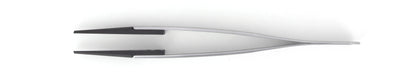 Ideal-tek ESD Plastic Tip Tweezers – Style 279 – Carbon Fiber Tips A279CF – 130mm (5.1″) – Swiss Made