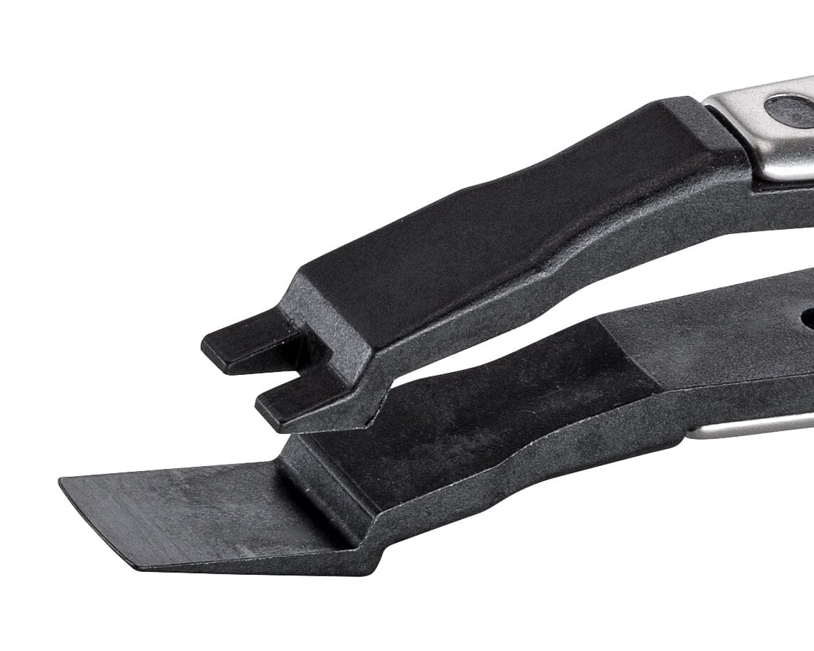 Ideal-tek ESD Plastic Tip Tweezers – Style 2WF – PEEK Tips A2WFCP@ – 130mm (5.1″) – Swiss Made