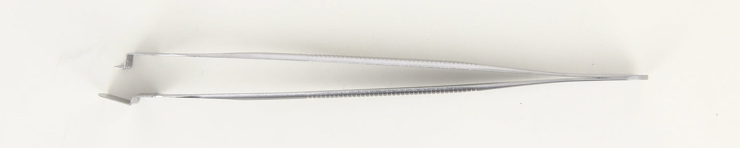 Ideal-tek ESD Plastic Tip Tweezers – Style 4WF – PEEK Tips A4WFCP@ – 130mm (5.1″) – Swiss Made