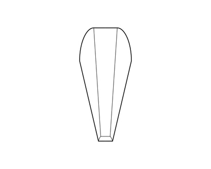 Ideal-tek ESD Plastic Tip Tweezers – Style 7 – Carbon Fiber Tips A7CF – 130mm (5.1″) – Swiss Made