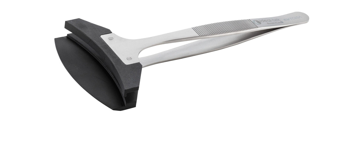 Ideal-tek ESD Plastic Tip Tweezers – Style 8W – PTFE Tips – 150mm (5.9″) – Swiss Made