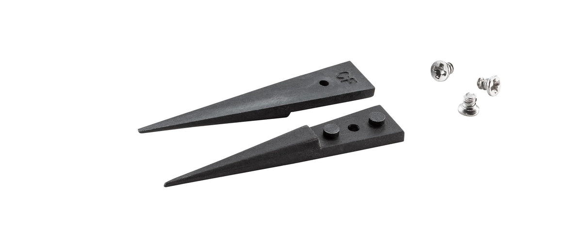 Ideal-tek ESD Plastic Tips – Style 2 – Carbon Fiber Tips for 2CFR.SA – 40mm (1.6″) – Swiss Made