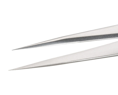 Ideal-tek ESD Rubber Tweezers – Style 3 – Anti-Acid / Anti-Magnetic Stainless Steel – 115mm (4.5″) – Swiss Made