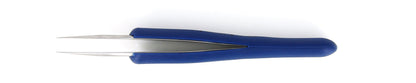 Ideal-tek ESD Rubber Tweezers – Style 4 – Anti-Acid / Anti-Magnetic Stainless Steel – 115mm (4.5″) – Swiss Made
