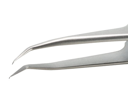 Ideal-tek ESD Rubber Tweezers – Style 5 – Anti-Acid / Anti-Magnetic Stainless Steel – 115mm (4.5″) – Swiss Made