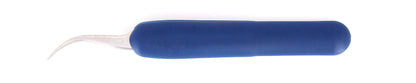 Ideal-tek ESD Rubber Tweezers – Style 7 – Anti-Acid / Anti-Magnetic Stainless Steel – 120mm (4.7″) – Swiss Made