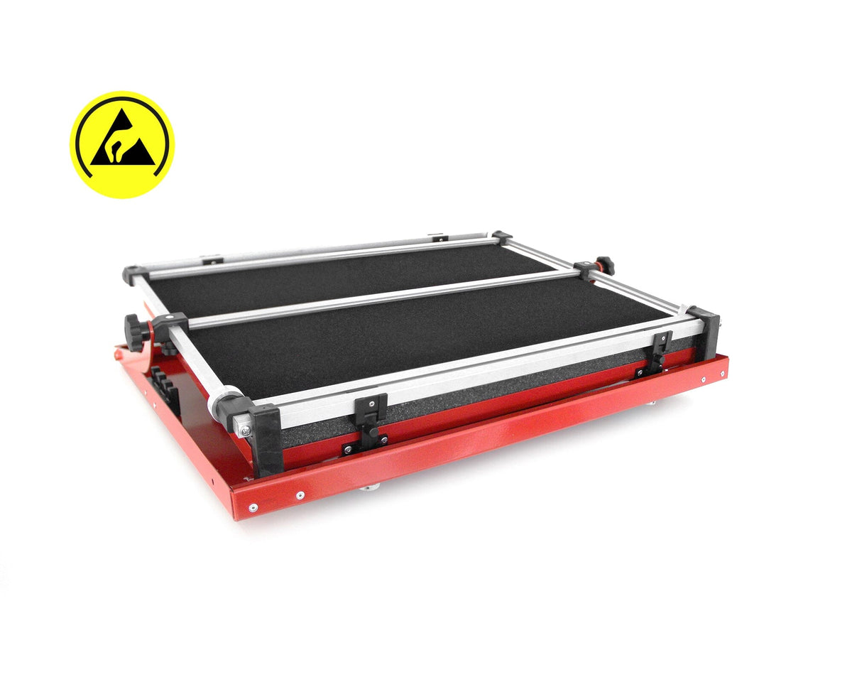 Ideal-tek ESD safe Printed circuit holder PCSA-4N with Foam – 510mm x 350mm – Made in Italy