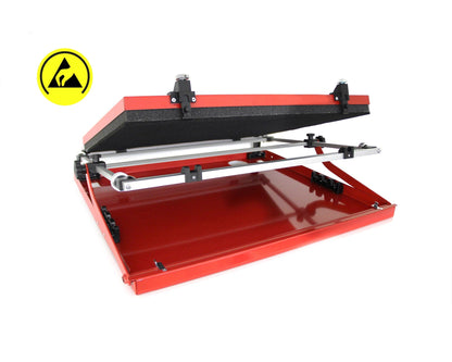 Ideal-tek ESD safe Printed circuit holder PCSA-4N with Foam – 510mm x 350mm – Made in Italy