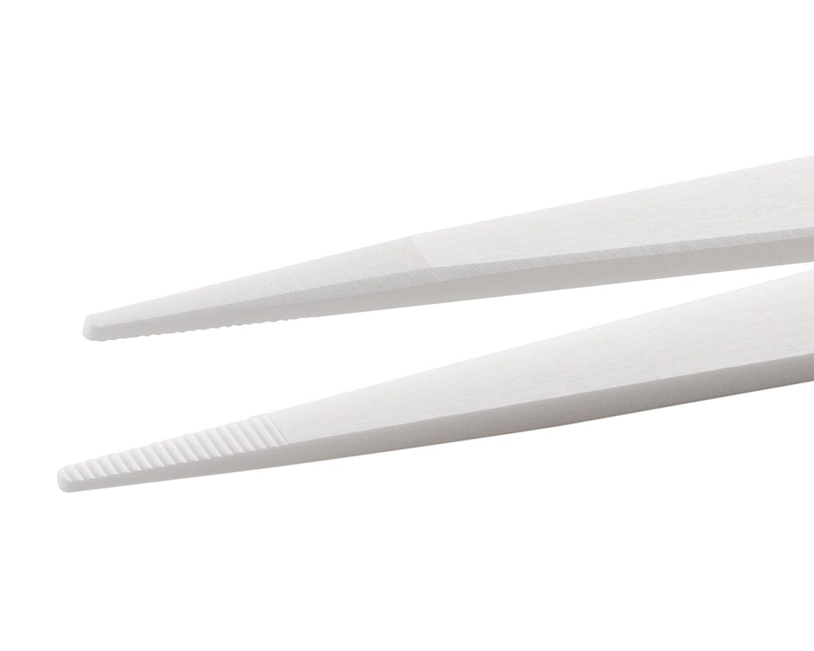 Ideal-tek Full Ceramic Tweezers – Style 00 – Zirconia – 125mm (4.9″) – Made in Japan