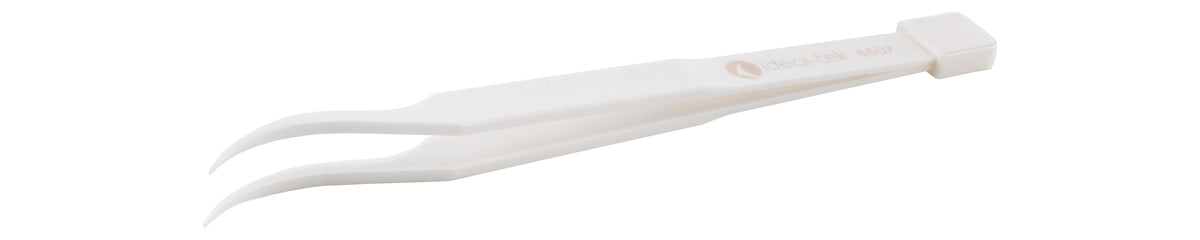 Ideal-tek Full Ceramic Tweezers – Style 7 – Zirconia – 125mm (4.9″) – Made in Japan