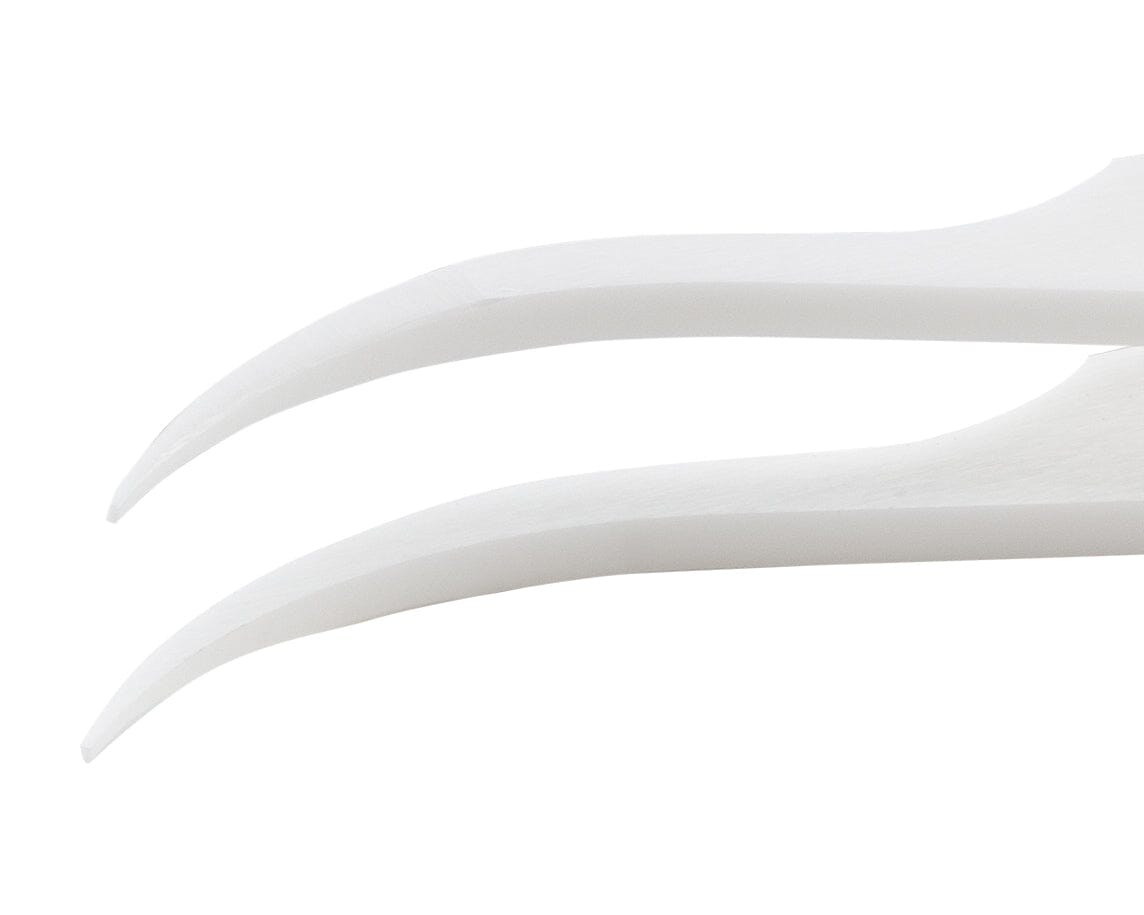 Ideal-tek Full Ceramic Tweezers – Style 7 – Zirconia – 125mm (4.9″) – Made in Japan