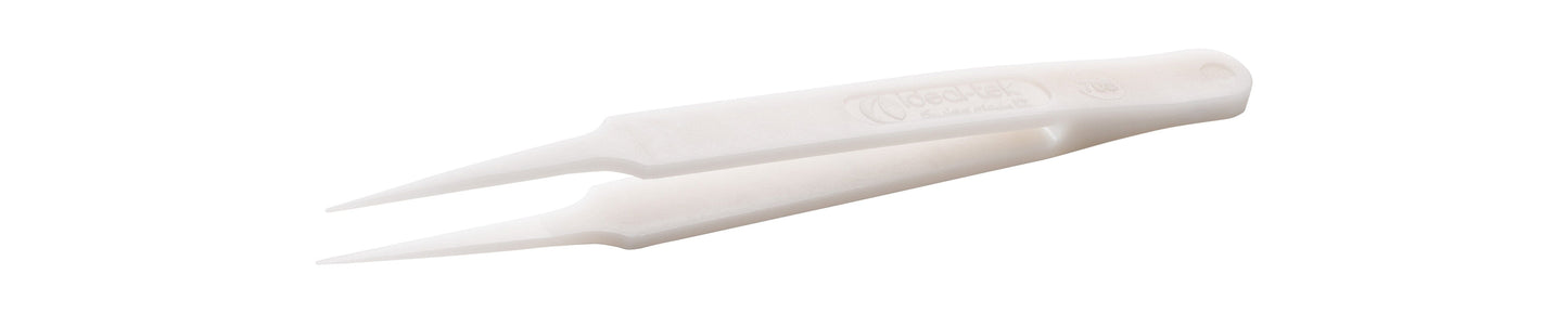 Ideal-tek Full Plastic tweezers – Style 705 – Delrin – 115mm (4.5″) – Swiss Made