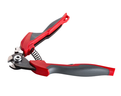 Ideal-tek Heavy duty one-hand wire rope cutter – High carbon steel – OAL 180mm (7.1″) – Made in Taiwan