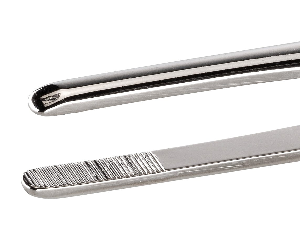 Ideal-tek Heavy Duty Tweezers – Style 7312 – Anti-Acid / Anti-Magnetic Stainless Steel – 200mm (7.9″) – Made in Germany