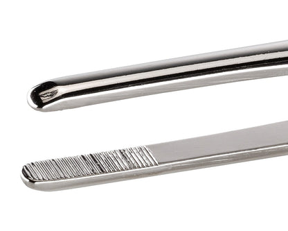 Ideal-tek Heavy Duty Tweezers – Style 7312 – Anti-Acid / Anti-Magnetic Stainless Steel – 200mm (7.9″) – Made in Germany