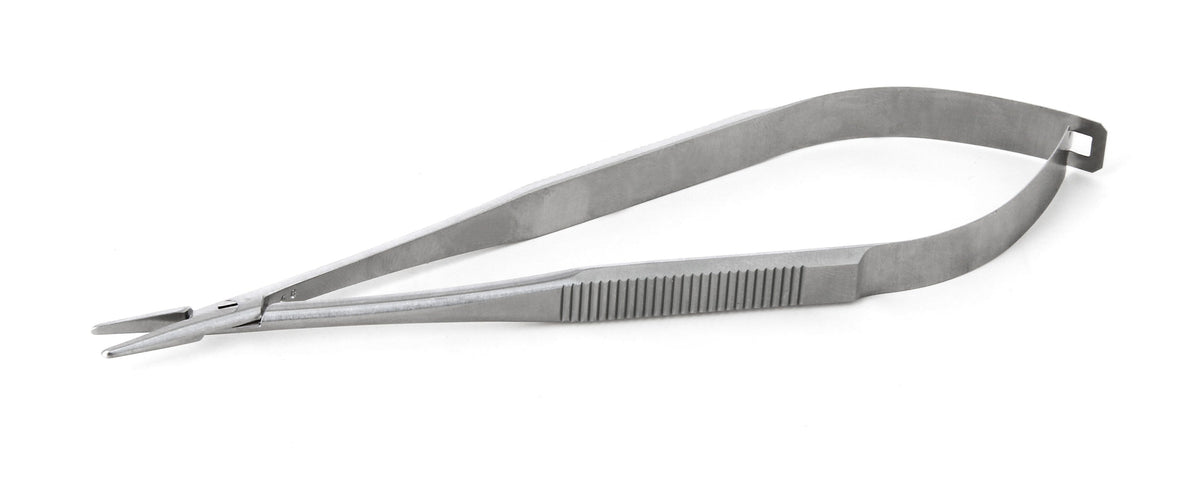 Ideal-tek High Precision Castroviejo Needle holder – Stainless Steel – Straight – OAL 140mm (5.5″) – Made in Germany