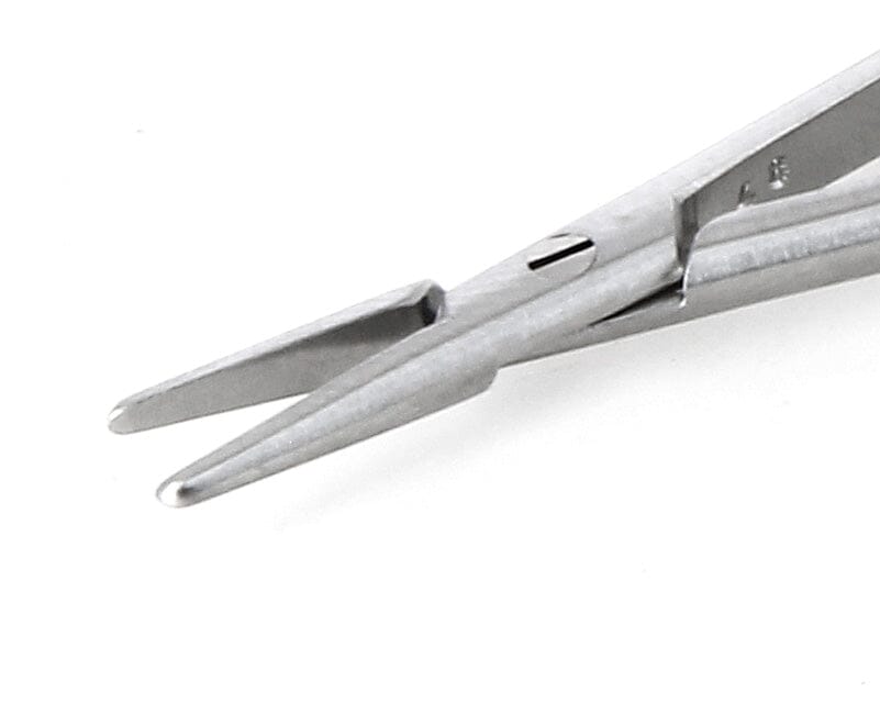 Ideal-tek High Precision Castroviejo Needle holder – Stainless Steel – Straight – OAL 140mm (5.5″) – Made in Germany