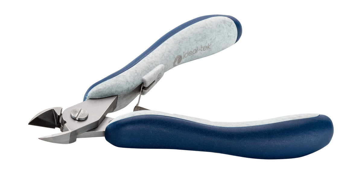 Ideal-tek High Precision Cutter – Large Oval Head – Full Flush – 125mm (4.9″) – ESD – Made in Italy