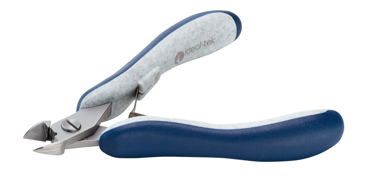 Ideal-tek High Precision Cutter – Small Oval Head – Full Flush – 120mm (4.7″) – ESD – Made in Italy