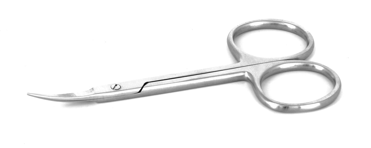 Ideal-tek High Precision Iris Scissors – Stainless Steel – Straight – OAL 90mm (3.5″) – Made in Pakistan