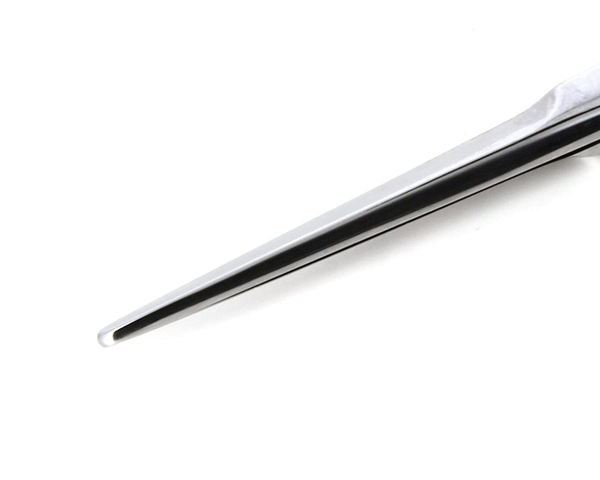 Ideal-tek High Precision Mayo Scissors – Stainless Steel – Straight – Micro-Serrated – OAL 230mm (9.1″) – Made in Germany