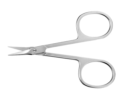 Ideal-tek High Precision Scissors – Stainless Steel – Straight – OAL 90mm (3.5″) – Made in Italy