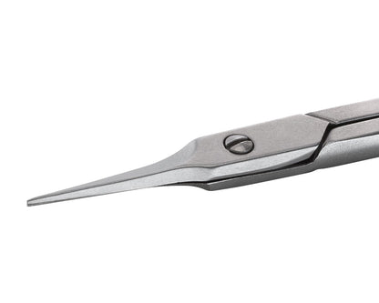 Ideal-tek High Precision Scissors – Stainless Steel – Straight – OAL 90mm (3.5″) – Made in Italy