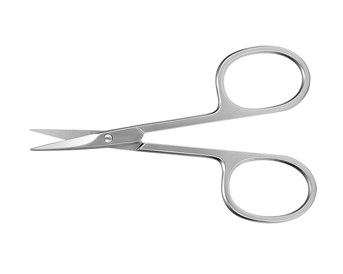Ideal-tek High Precision Scissors – Stainless Steel – Straight – OAL 90mm (3.5″) – Made in Italy