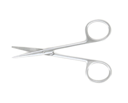 Ideal-tek High Precision Strabismus Scissors – Stainless Steel – Straight – OAL 105mm (4.2″) – Made in Pakistan