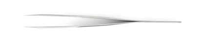 Ideal-tek High Precision Tweezers Style 0 – Anti-Acid / Anti-Magnetic Stainless Steel – Straight Fine Sharp Tips, Superior Finish – 120mm (4.72") – Swiss Made