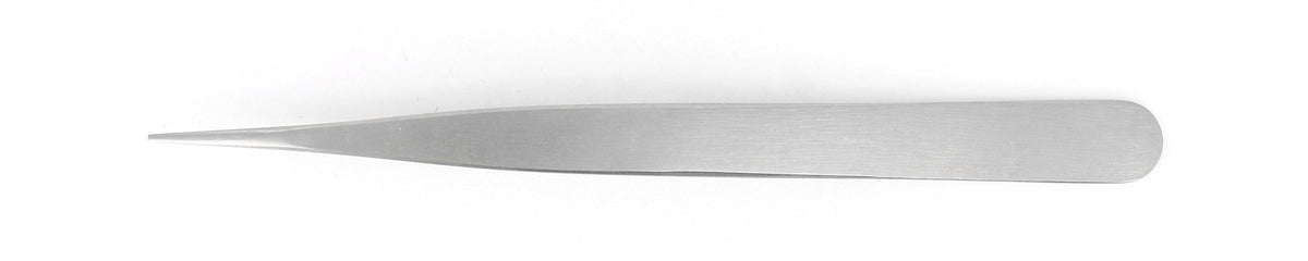 Ideal-tek High Precision Tweezers – Style 00 – Anti-Acid / Anti-Magnetic Stainless Steel – 120mm (4.7″) – Swiss Made